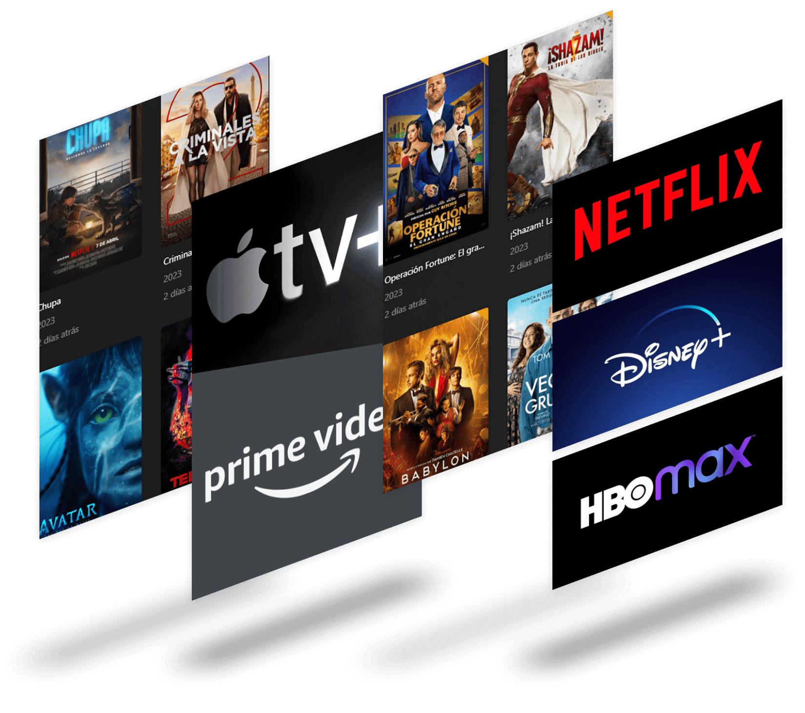 Collage de contenido